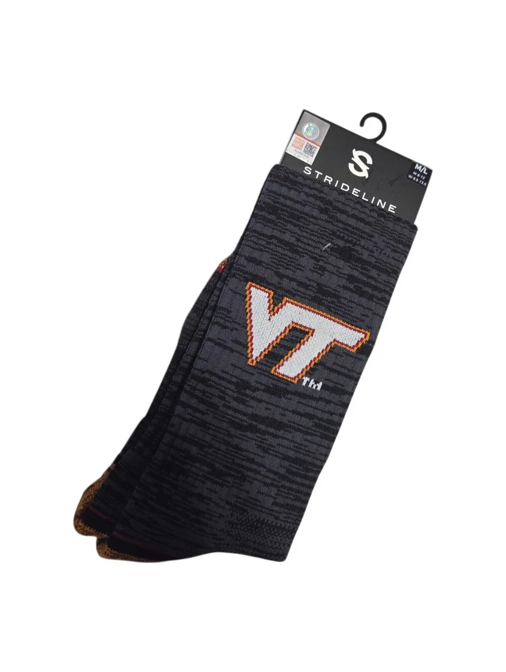 Strideline Virginia Tech Hokies Athletic Socks M/L